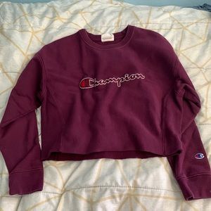 Champion cropped sweatshirt